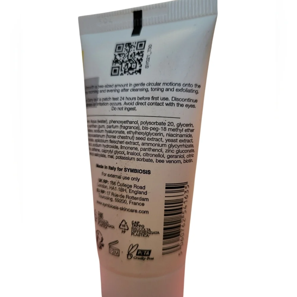 CLEARANCE! Symbiosis London Delight Radiance Restoring Facial Serum, 30ml, New